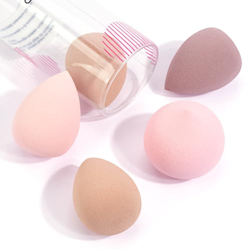 MAANGE 49-Piece Makeup Brush Set with Bag & Blenders