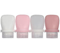 1oz Silicone Travel Bottles 4-Pack, Leak-Proof TSA Approved