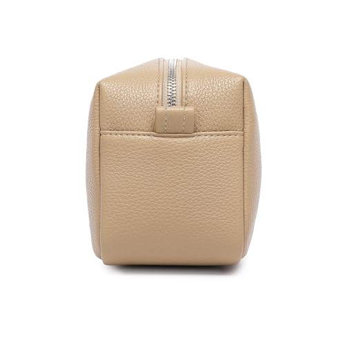 YONBEN PU Leather Travel Makeup Organizer Bag - Spacious & Stylish