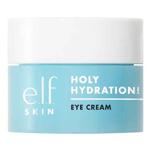 e.l.f. SKIN Holy Hydration! Eye Cream Mini, Rich Hydrating Eye Cream For Minimizing Dark Circles, Infused With Hyaluronic Acid, Vegan & Cruelty-free