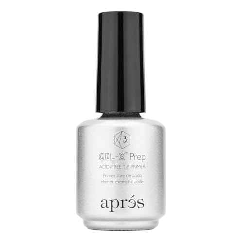 APR?S Gel-X Prep Acid-Free Tip Primer 15 ml, Nail Tip Etching Prep for Improved Adhesion