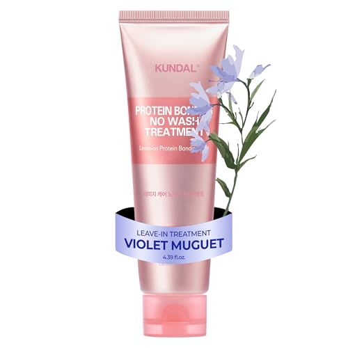 KUNDAL No-Wash Hair Treatment & Mist Serum Set for Damage Repair