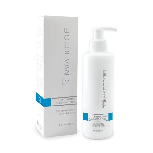 Hydrating Cleansing Milk 8oz - Gentle Face Wash & Makeup Remover