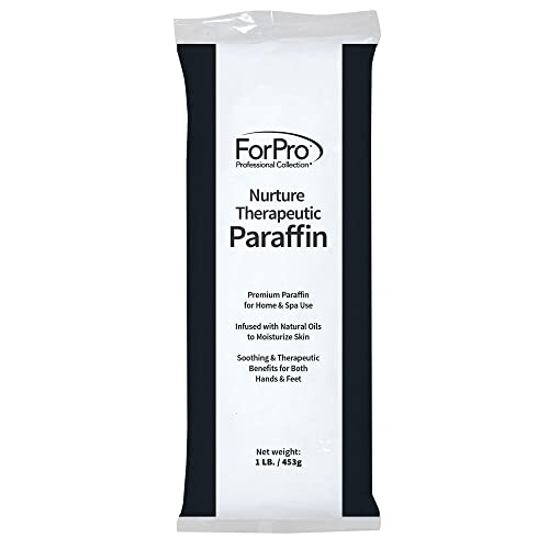 ForPro Nurture Fragrance Free Paraffin Wax Refill, 6 Lbs (6 Blocks)