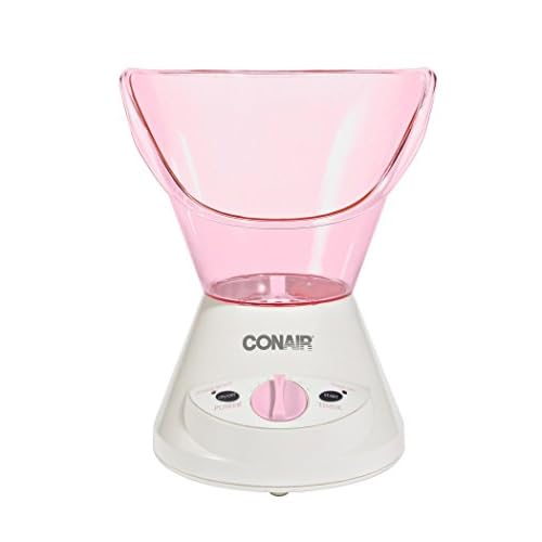 True Glow by Conair Moisturizing Mist Facial Sauna System; Pink / Cream
