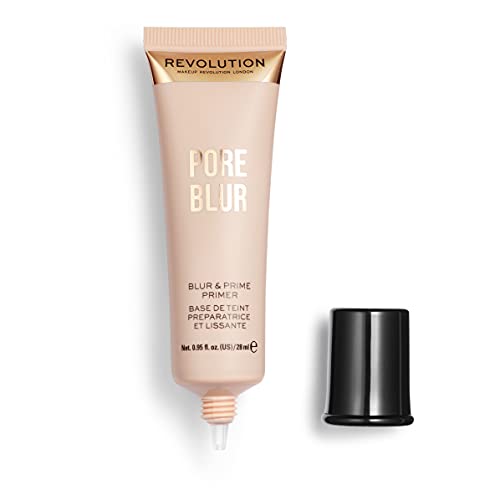 Makeup Revolution Pore Blur Primer – Pore Minimizing Face Primer with Vitamin E