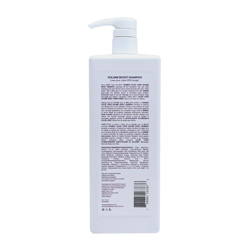 Framesi Color Lover Volume Boost Shampoo, Sulfate Free Shampoo with Quinoa and Aloe Vera, Color Treated Hair