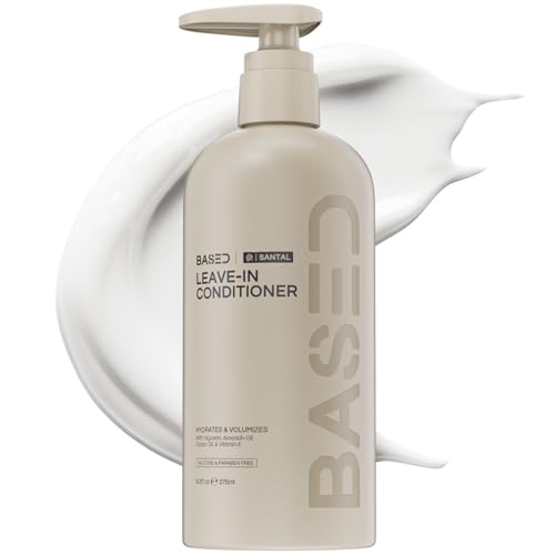 BASED Leave-In Conditioner for Curly Hair – Frizz Control & Hydration