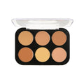 Corlo 6-Color Cream Concealer Palette - Full Coverage