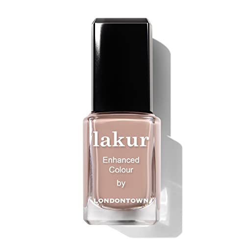 LONDONTOWN Lakur Nail Polish – Nude & Brown, Long-Lasting