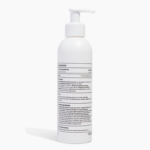 Y’OUR Anti-Acne Body Wash - Foalming Gel Cleanser with Pump, Exfoliating & Hydrating for Women & Men, Paraben & Sulfate Free, Salicylic Acid & Aloe Vera, Remove Back, Chest and Leg Pimples & Zits