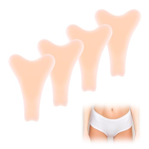 4-Pack Y Shape Silicone Camel Toe Concealers for Women