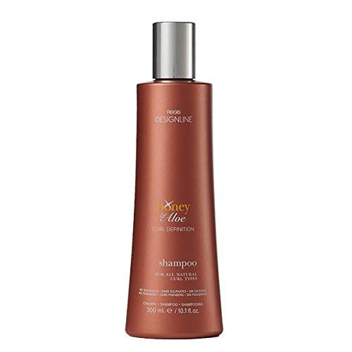 DESIGNLINE Honey & Aloe Shampoo, 10.1 oz - Regis Gently Cleanses and Helps Create Frizz-Free Better Defined Curls