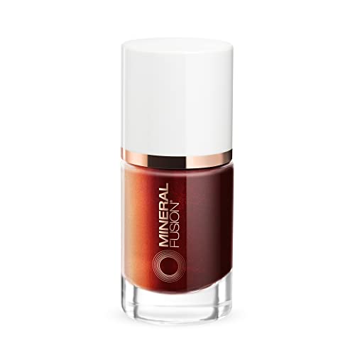 Mineral Fusion Nail Polish, Deep Red, Love Potion Love Potion 0.33 Fl Oz (Pack of 1)