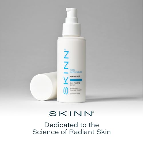 SKINN Mantle Milk Skin Flooding Serum - Restores Moisture & Strengthens the Skin Barrier - Collagen Boosting Skincare for Smooth, Plump & Hydrated Skincare - Anti-Aging Hyaluronic Acid Moisturizer