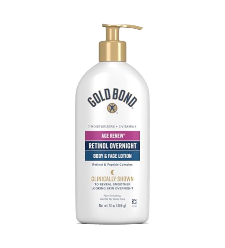 Gold Bond Retinol Overnight Body & Face Lotion, 13 oz