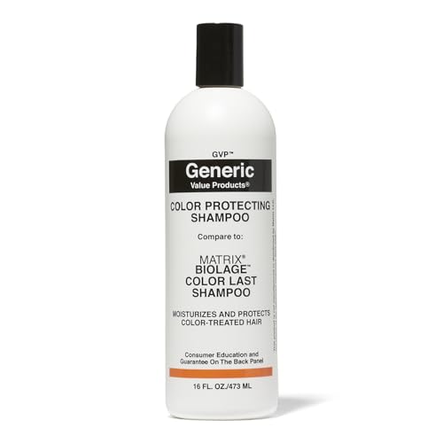 Generic Value Products Color Protecting Shampoo, Gently Moisturizes, Protects so Color Stays Longer, Adds Shine, 16 Oz