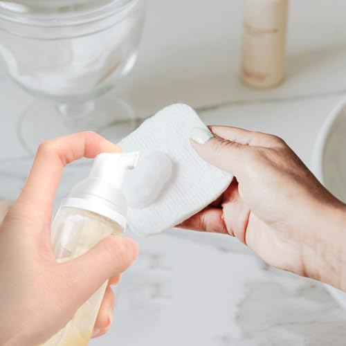 2oz Foam Pump Bottles for Hand Soap & Shampoo (2-Pack)