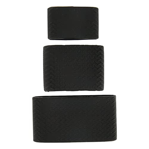 3 Pcs Clipper Protective Sleeve, Clipper Sleeve For Barbers, Barber Grippers Silicone Non Slip Electric Clipper Bands For Baber Tool