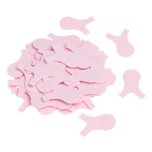 100 Pieces Pink Y Shape Lash Lift Brush, Eyelash Lift Perm Tools, Lash Separator and Tint Tool, Lash Lift Perm Applicators, Eyebrow Lash Perming and Tint Brush, Lash Lift and Perm Supplies