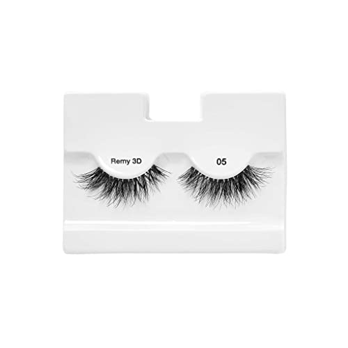 i?ENVY Remy False Eyelashes 3D Collection, Invisible Band, 100% Human Hair Lashes (3 Pack)