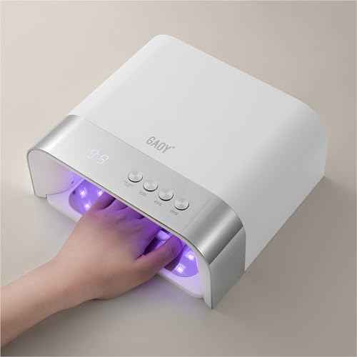 GAOY Professional UV Nail Lamp, Big Cavity Design for Long Nails, 36 LED Fast Curing Light with Infrared Sensor for Salon Gel and Acrylic Polish