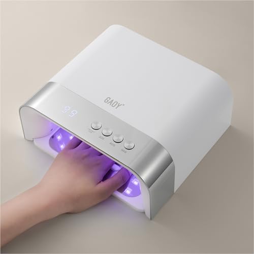 GAOY Professional UV Nail Lamp for Gel Polish - Big Cavity Design