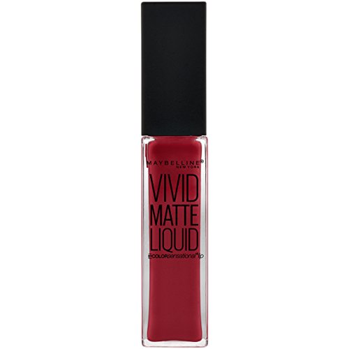 Maybelline Color Sensational Vivid Matte Liquid Lipstick - Red Punch