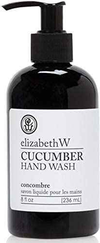 elizabeth W, Cucumber Hand Wash, 8 Ounces