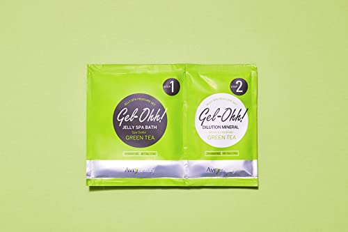 AVRYBEAUTY Gel-Ohh Green Tea Jelly Spa Pedicure Foot Soak (3 Pack)