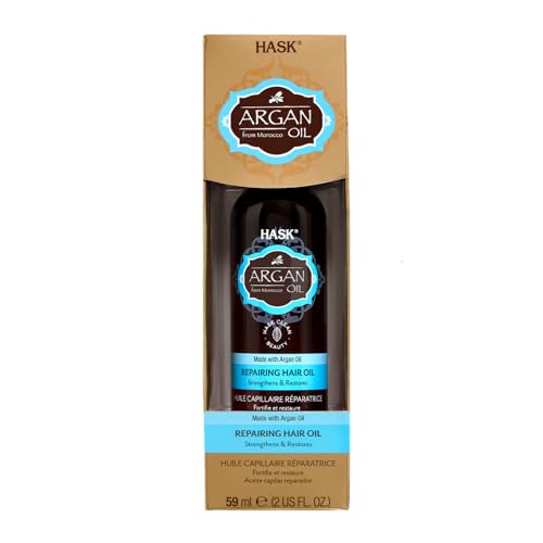 Hask Morocco Argan Oil 59ml Made With Pure Organic Argan oil For Dry and Damaged Hair