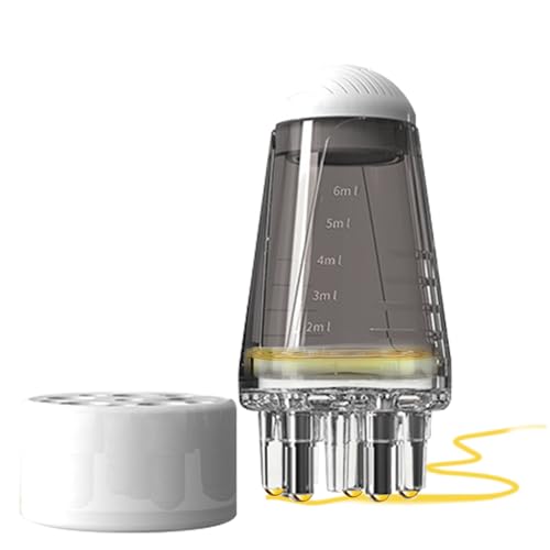 Scalp Applicator Bottle with Massager Comb for Hair Oil
