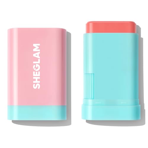 SHEGLAM Glass Glow Blush Stick - Waterproof Hydrating Cheek & Lip