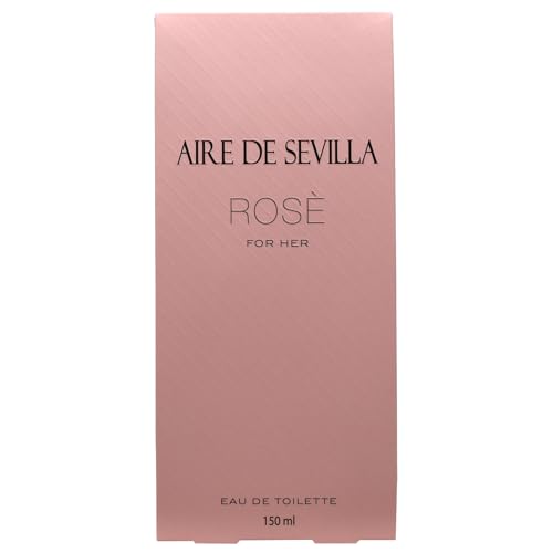 Instituto Español Aire de Sevilla Rosé Eau de Toilette for Women, 5.1 fl oz