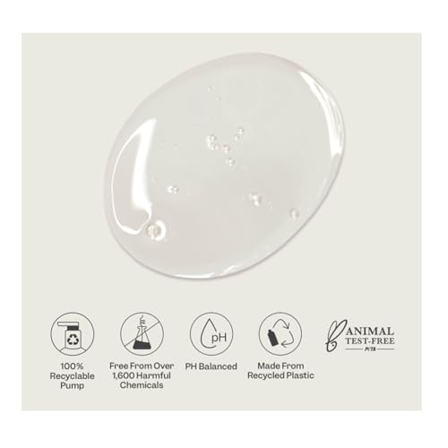 Renpure Plant Based Tea Tree and Rosemary Refresh and Rebalance Shampoo - Soothes Dry Scalp - Delivers Moisture and Shine - Rids Hair of Grime - Dye Free - Recyclable, Pump Bottle Design - 24 fl oz