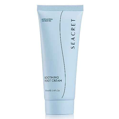 SEACRET Foot Cream - Enriched with Tea Tree Oil, Shea Butter, Cocoa Butter, Olive Oil, and Dead Sea Minerals
