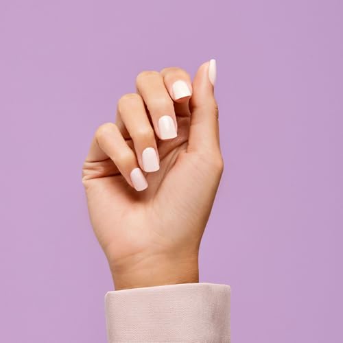imPRESS Color Press On Nails - Point Pink, Short Squoval No Glue Kit