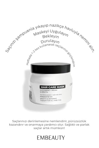 EMBEAUTY Intensive Keratin Deep Repair Hair Mask 500ml