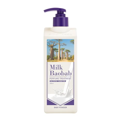 Milk Baobab Baby Powder Perfume Treatment 16.9 fl oz - Nourishing Hair & Subtle Fragrance