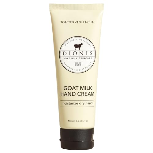 Dionis Goat Milk Hand Cream – Toasted Vanilla Chai, 2.5 oz