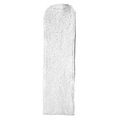 Betty Dain Neck Towel, Soft Terry, Keeps Clients Protected During Shampoos and Rinses, Spa Treatments, Adds Comfort Against Shampoo Bowl, Economical Solution to Paper Wraps, 36 Pack, White