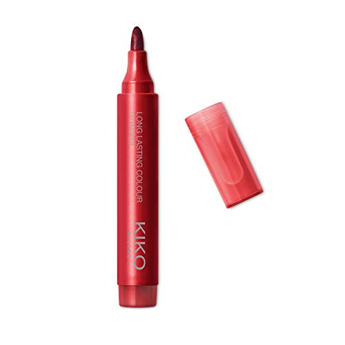 Kiko Milano Long Lasting Colour Lip Marker - 105 True Red, Water-Based Lipstick