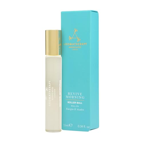 Aromatherapy Associates Revive Morning Roller Ball. Premium Blend of Neroli and Grapefruit Essential Oils to Reset and Refresh on the Go (0.34 fl oz)