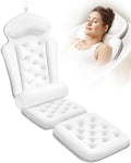 Full Body Bath Pillow with Neck & Back Support