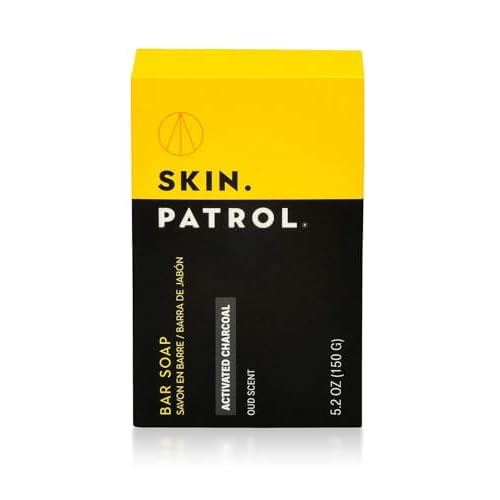 Bump Patrol Skin Patrol Activated Charcoal Soap Bar - Sulfate-Free, Paraben-Free, 5.2 Ounce / 150g - Pack of 1