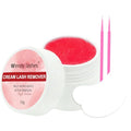 Lash Extension Remover Cream Eyelash Extension Remover Low Irritation Dissolves Powerful Eyelash Glue Remover for Salon Lash Glue Remover(No Flavored 10g)