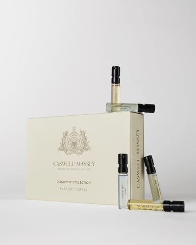 Caswell-Massey Men's Fragrance Discovery Set – 5 Samples