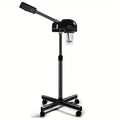 Stand Professional Ozone Facial Steamer with Touch Control, Hot Mist Function, Adjustable Height & Rolling Base, 360¡Æ Rotatable Nozzle, Use for Home, Salon SPA (Black)