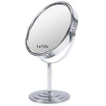 Schliersee 10X Magnifying Makeup Mirror, 8 inch Double Sided Tabletop Mirror, 1X/10X Magnification Standing Swivel Desk Mirror for Dresser Bathroom Bedroom, for Women Girl Gifts