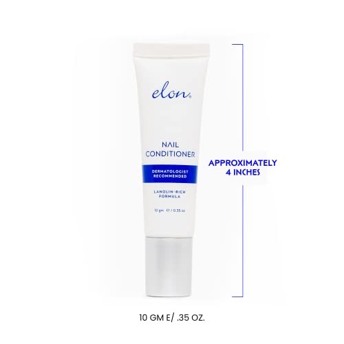 Elon Lanolin Nail & Cuticle Conditioner - Repair Cream for Brittle Nails (10g)